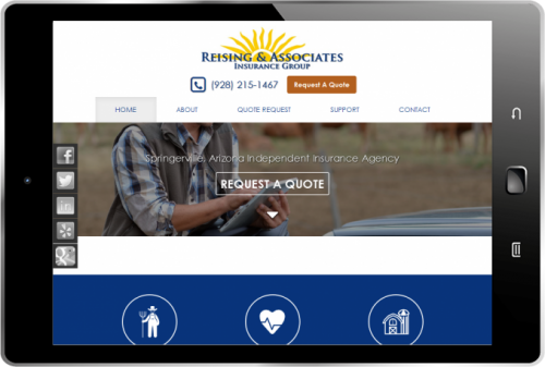 Responsive for Mobile Tablets